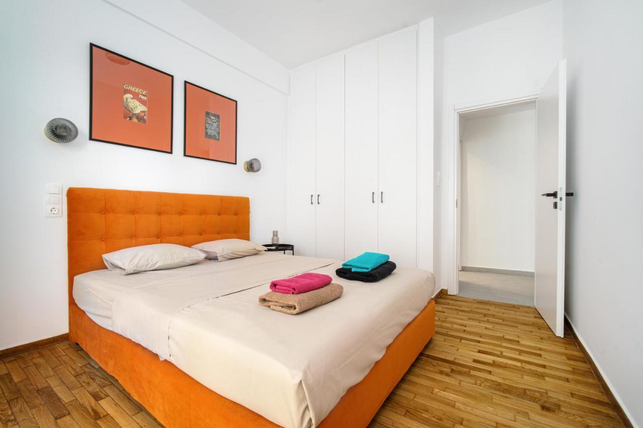 Majestic Flat With Huge Terrace In The City Center アテネ エクステリア 写真